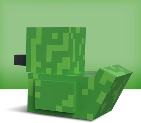 TUBBZ Mini Steve Collectible Vinyl Rubber Duck Figure - Official Minecraft Merchandise - Video Games and Movies in Saudi Arabia