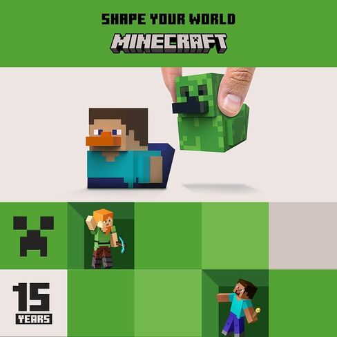TUBBZ Mini Steve Collectible Vinyl Rubber Duck Figure - Official Minecraft Merchandise - Video Games and Movies in Saudi Arabia