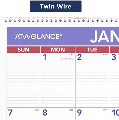 AT-A-GLANCE 2025 Wall Calendar, 20" x 30", Extra Large (PM42825) in Saudi Arabia