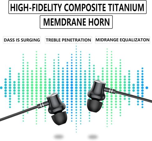 Wireless Earbuds Neckband，V5.2 with Microphone, 35 Hours Playtime, in-Ear Neckband Bluetooth Earbuds，IPX7 sweatproof deep bass is Used for Music Phone Sports. (Black) in Saudi Arabia