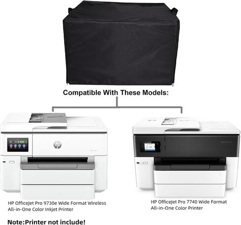 Heavy Duty Waterproof Printer Dust Cover For HP OfficeJet Pro 9730e/7740 Wide Format Wireless All-in-One Color Inkjet Printer in Saudi Arabia