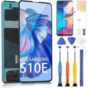 for Samsung Galaxy S10E Screen Replacement, LCD Display for Galaxy S10e SM-G970 SM-G970F SM-G970U Touch Screen Digitizer Full Assembly with Repair Tools