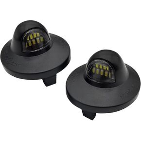 LED License Plate Light Tag Lamps Assembly Compatible with Ford F-150 F-250 F-350 F-450 F-550 Super Duty Explorer Expedition Ranger Excursion Bronco Truck Pickup