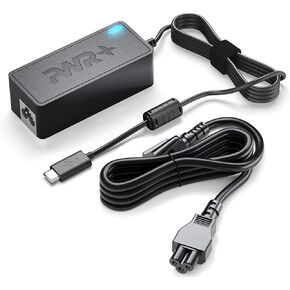 UL Listed Extra Long Power Cord USB-C Laptop Charger for Acer Asus Dell Chromebook XPS, Latitude, Lenovo, LG Gram Ac Adapter PD3