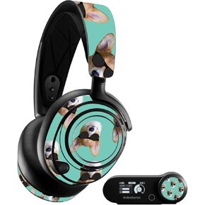 MightySkins Skin Compatible with SteelSeries Arctis Nova Pro - Cool Corgi | Protective, Durable, and Unique Vinyl Decal wrap Cover | Easy to Apply, Remove, and Change Styles | Made in The USA