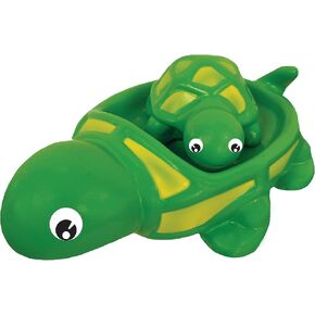 Crocodile from Deluxebase. Floating Bath Toy for Kids. Floaty Bath Set Including Crocodile Mummy and Baby Toys. Great Bathtub Toys for Educational Toys and Kids Party Favors.