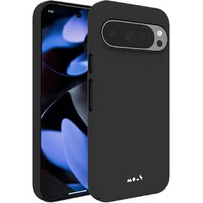 Mous for Google Pixel 9 Pro Case MagSafe Compatible - Super Thin - Magnetic Phone Cover - Black