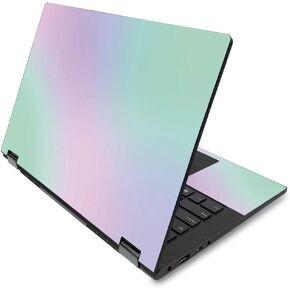MightySkins Skin for Lenovo Flex 14" (2019 No Fingerprint Scanner) - Cotton Candy | Protective, Durable, and Unique Vinyl Decal wrap Cover | Easy to Apply, Remove, and Change Styles | Made in The USA
