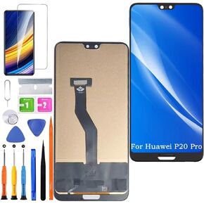 Screen Replacement for Huawei P20 Pro TFT, CLT-L09 CLT-L29 LCD Touch Panel Display Digitizer Assembly Repair Parts with Kit