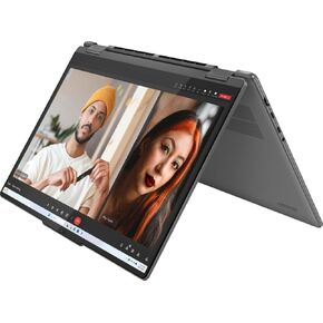Lenovo 2024 Laptop | Yoga 7 2-in-1 | 16" 1920 x 1200 Touch IPS | Intel-12 Core Ultra 7 155U | 16GB LPDDR5 | 2TB SSD | Windows 11 Home | Wi-Fi 6E - Backlit Keyboard - FHD IR Camera - Storm Grey