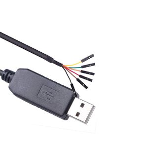 USB to TTL 3v3 6 Pin 1'' Female Header UART Serial Cable FT232RL Chip for Windows,Linux and Mac OS (3.3V Logic Level, 6Pin 2.54mm Header)