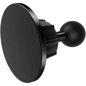 25mm Ball Mount for Magsafe, 1 inch Ball Mount Phone Holder for Magsafe Adapter Compatible with RAM mounts B Size Socket for iPhone 15 14 13 12 Series