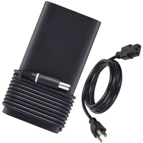 New Slim 240-Watt 7.4mm Charger Adapter for Dell Precision 7760 7750 7740 7730 7720 7710 Mobile Workstations Laptop with AC Power Supply Cord