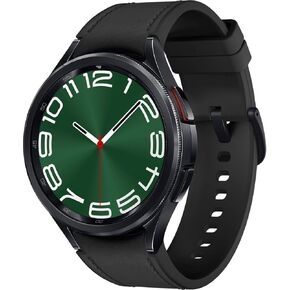 Samsung Galaxy Watch 6 Classic (47mm, GPS) 1.5" Super AMOLED, Bluetooth Smartwatch w/ Rotating Bezel, Water Resistant, BP Monitor, R960 (Black) (Renewed)