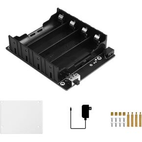 Uninterruptible Power Supply UPS Module (B) for Jetson Nano Developer Kit B01, Support Charge and Power Output at The Same Time 5V Output up to 5A Current,Communicating via I2C Bus Through Pogo Pins