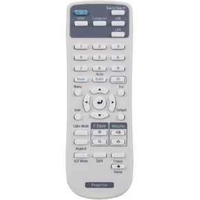 Beyution Replace Projector Remote Control fit for Epson Projector EB-E01 EB-E10 EB-L735U EB-W52 EB-X500 EH-TW710 EH-TW740 EH-TW750 EB‑L200F EX3280 EX5280 EX9230 VS260 EB-750F EB-1485Fi EB-E500