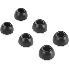 ALXCD Foam Ear Tips Compatible with Echo Buds 2 2nd Gen Earbuds, S/M/L 3 Sizes 3 Pairs Soft Memory Foam Earbud Tips, Replacement for Echo Buds 2, Black S M L