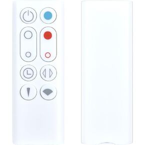 New Replacement Remote Control for Dÿson AM09 Hot + Cool Heater Tower Fan (White)