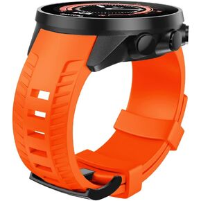NotoCity Compatible Suunto 9 Band Soft Silicone Watch Strap for Suunto 9 GPS Baro Replacement Watch Band Sports for Men Women