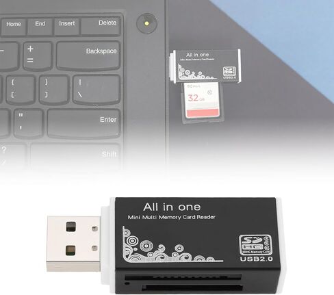 eMagTech 2 قطعة قارئ بطاقة SD إلى محول USB 4 في 1 لبطاقة MS Duo Pro M2 SDXC SDHC MMC RS-MMC Micro SDXC Micro SDHC وبطاقة TF in Kuwait