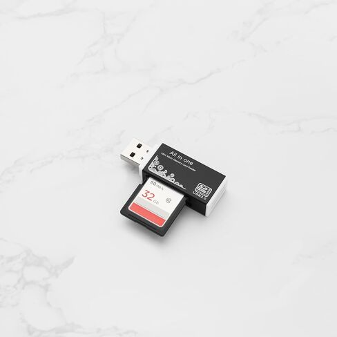 eMagTech 2 قطعة قارئ بطاقة SD إلى محول USB 4 في 1 لبطاقة MS Duo Pro M2 SDXC SDHC MMC RS-MMC Micro SDXC Micro SDHC وبطاقة TF in Kuwait
