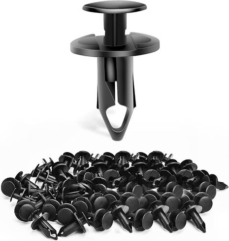 Nilight 200PCS Car Retainer Clips 6mm 7mm 8mm 9mm 10mm Expansion Screws Replacement Kit Bumper Push Rivet Clips for GM Ford Toyota Honda Chrysler Nissan,2 Years Warranty in Saudi Arabia