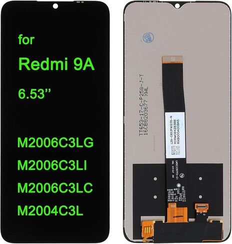 for Redmi 9A M2006C3LG M2006C3LI M2006C3LC M2004C3LLCD Screen Replacement 6.53" Display Assembly LCD Touchscreen Digitizer with Tools in Saudi Arabia