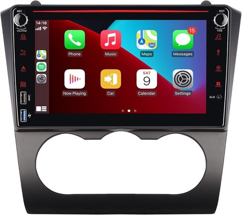 [ترقية] ستيريو سيارة YZKONG متوافق مع Carplay اللاسلكي/Android Auto لسيارة Nissan Teana Altima 2008-2012 مع شاشة لمس IPS مقاس 8 بوصات/بلوتوث/وصلة مرآة/FM/AM/USB in Saudi Arabia