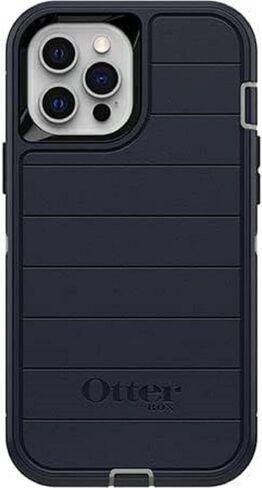 OtterBox DEFENDER SERIES SCREENLESS Case Case for iPhone 12 Pro Max - BLACK in Saudi Arabia