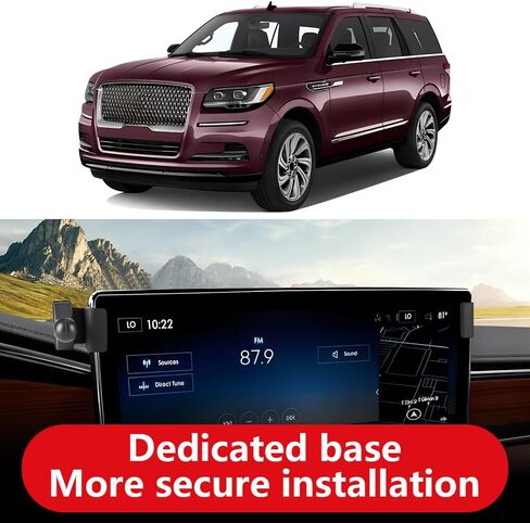 Car Phone Holder for Lincoln Navigator 2022 2023 2024 Auto Accessories Navigation Bracket Interior Decoration Screen dash board Mobile Cell Phone Mount case in Saudi Arabia