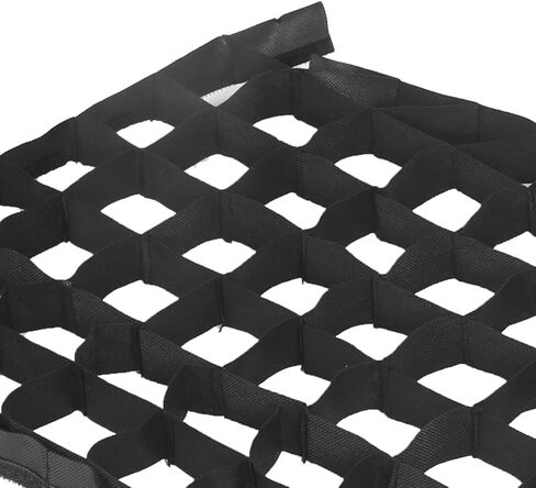 Softbox Cellular Grid, Black Nylon 50x70cm Foldable Softbox Cellular Grid Mesh Photography Honeycomb Grid for Photography Shooting Studio Accessories, for 4‑Corner Soft Light Box in Saudi Arabia