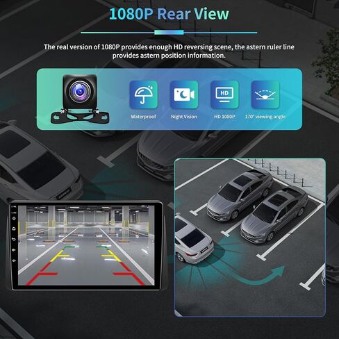 [4G+32G] راديو ستيريو للسيارة 5G WiFi لسيارة Dodge Grand Caravan 2011-2020 Chrysler Town & Country 2012-2016 - شاشة لمس 9 بوصة Android 13 Headunit - CarPlay اللاسلكي وAndroid Auto GPS FM RDS SWC in Kuwait