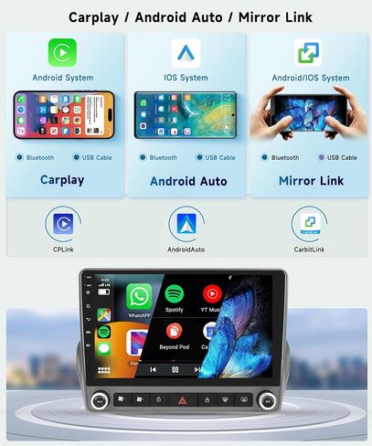 8 CORE 2G+64G Car Radio Stereo for Chevrolet Chevy Camaro 2008-2015 with Wireless CarPlay Android Auto, 9 Inch 1280 * 720P IPS Touch Screen Android 13 GPS WiFi Bluetooth 32-Band DSP SWC HD Camera in Saudi Arabia