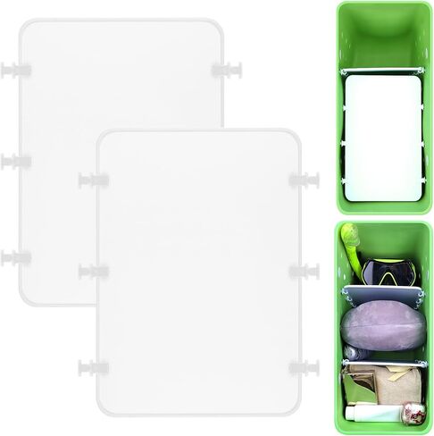 6Pcs Clear Beach Bag Organizer Original Accessories for Bogg Bag X Large Storage Bag, with Insert Phone Holder Carabiner key for BOGG BAG Accessories Organizing Your Bag and Divide Space in Saudi Arabia