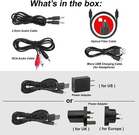 SIMOLIO Digital 2.4 جيجا هرتز سماعات تلفزيون لاسلكية مزدوجة مع مسافة 100 قدم، سماعة رأس لاسلكية لحماية السمع لمشاهدة التلفزيون، جهاز استماع تلفزيوني لكبار السن وضعاف السمع SM-8245 in Kuwait