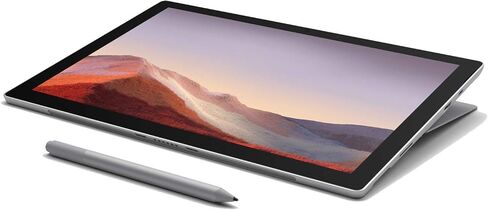 Microsoft Surface Pro 7 شاشة لمس 12.3 بوصة i7-1065G7 16 جيجابايت رام 256 جيجابايت SSD بلاتينيوم (متجدد) in Saudi Arabia