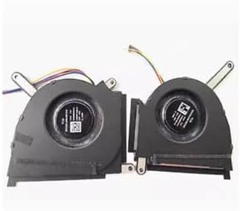 CPU + GPU Cooling Fan for Asus TUF Dash 15 (2022) FX517 FX517ZM FX517ZM-AS73 FX517ZR FX517ZC RTX3060 RTX3070 P/N: 13NR0990T01021 13NR0990T02021 DC12V 0.6A Fan in Kuwait