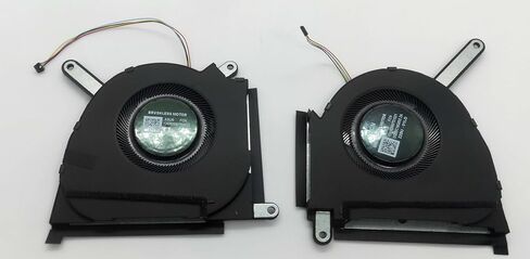 CPU + GPU Cooling Fan for Asus TUF Dash 15 (2022) FX517 FX517ZM FX517ZM-AS73 FX517ZR FX517ZC RTX3060 RTX3070 P/N: 13NR0990T01021 13NR0990T02021 DC12V 0.6A Fan in Kuwait