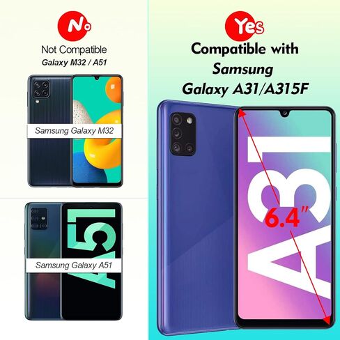 قطعة بديلة للشاشة لهاتف Samsung Galaxy A31 A315F SM-A315F/DS SM-A315G SM-A315N مجموعة رقمية لشاشة اللمس LCD (مع إطار، إصدار Incell) in Kuwait