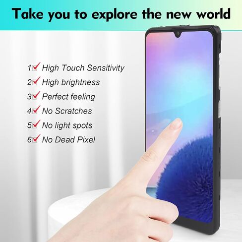 قطعة بديلة للشاشة لهاتف Samsung Galaxy A31 A315F SM-A315F/DS SM-A315G SM-A315N مجموعة رقمية لشاشة اللمس LCD (مع إطار، إصدار Incell) in Kuwait