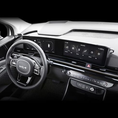 حامل هاتف للمراقبة الجانبية من FICS متوافق مع SX، SX Prestige Trim of KIA Carnival 2025 (مجموعة 12.3 بوصة) Carnival 2025 حامل هاتف مخصص in Saudi Arabia