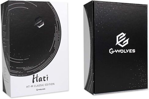 ماوس ألعاب سلكي بتصميم قرص العسل خفيف الوزن للغاية من Gwolves Hati بمستشعر 3360 - زلاجات PTFE - 6 أزرار - 61 جيجا فقط (أسود) (متجدد) in Saudi Arabia
