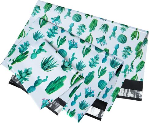 RUSPEPA Poly Mailers Shipping Bags Spring Flower Design 2.3 and 3 Mil Heavy Duty Self Seal Mailing Envelopes - 30 Pack - 6 x 9, 10 x 13, 12 x 14.5 Inches in Saudi Arabia