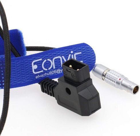 Eonvic 24" D-TAP to 2Pin Lemo for Teradek ARRI RED Paralinx Preston in Saudi Arabia