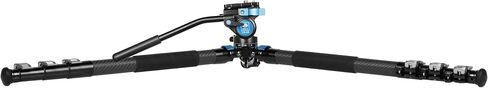 SIRUI Tripod for Camera, Lanscape Carbon Fiber Tripod with Flip Lock Legs, Compact Travel Tripod for DSLR Camera Camcorder, Max Load 18kg, L-324F in Saudi Arabia