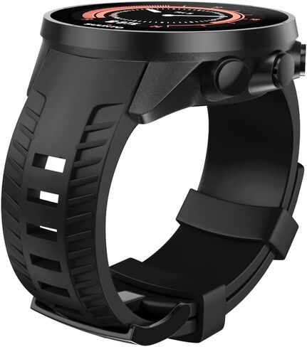 حزام ساعة سيليكون ناعم متوافق مع Suunto 9 Band من NotoCity لـ Suunto 9 GPS Baro حزام ساعة بديل رياضي للرجال والنساء in Kuwait
