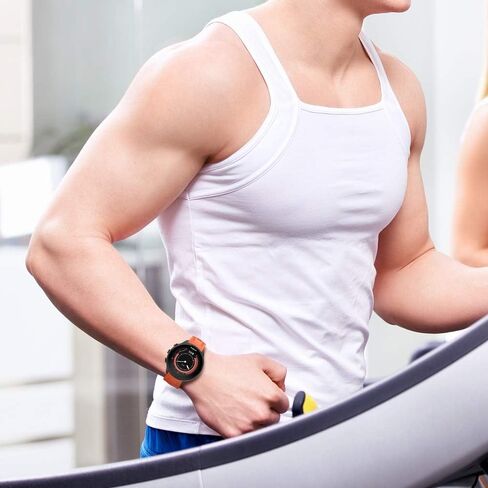 حزام ساعة سيليكون ناعم متوافق مع Suunto 9 Band من NotoCity لـ Suunto 9 GPS Baro حزام ساعة بديل رياضي للرجال والنساء in Kuwait