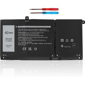 40Wh JK6Y6 Battery for Dell Latitude 3410 3510 Vostro 5300 5401 5501 5502 for inspiron 5300 5301 5401 5402 5408 5409 5501 5502 5508 5509 5400 5406 7405 2-in-1 7300 7500 7306 7506 2-in-1 Silver