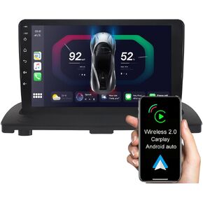 ASURE Car Stereo Radio Upgrade for Volvo XC90 MK1 2002-2014,9 inch 4core 2GB+32GB Car GPS Navigation Head Unit with Carplay Android Auto, 1280x800 Touchscreen Multimedia Player