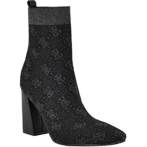 Guess Women's YONEL Ankle Boot, Black 001, 9.5